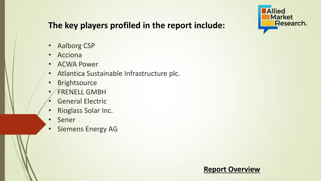 the key players profiled in the report include