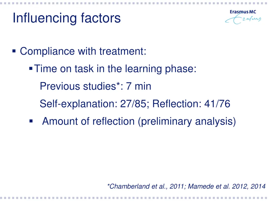 influencing factors 1