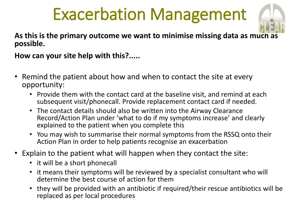 exacerbation management exacerbation management 5