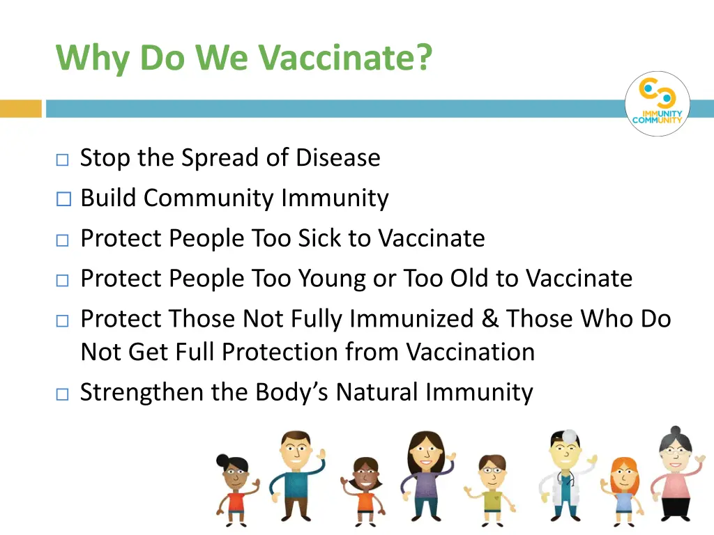 why do we vaccinate