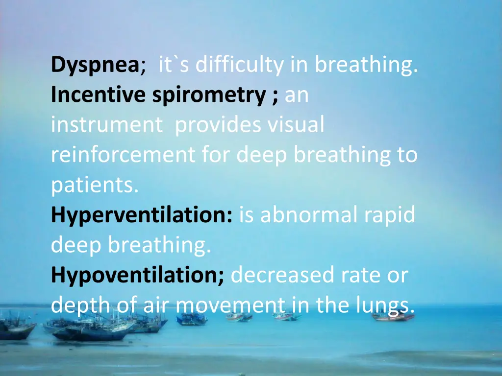 dyspnea it s difficulty in breathing incentive