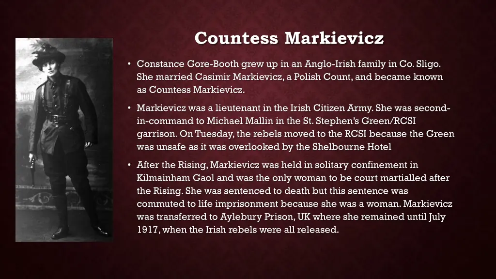 countess markievicz