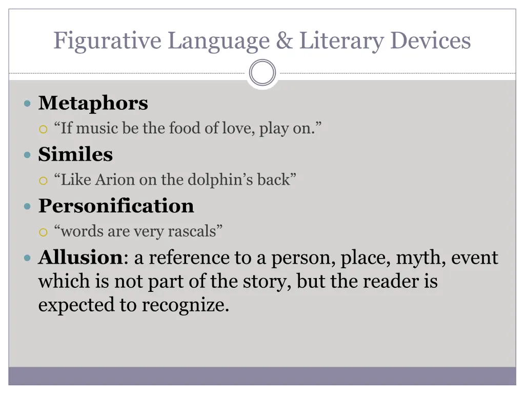 figurative language literary devices