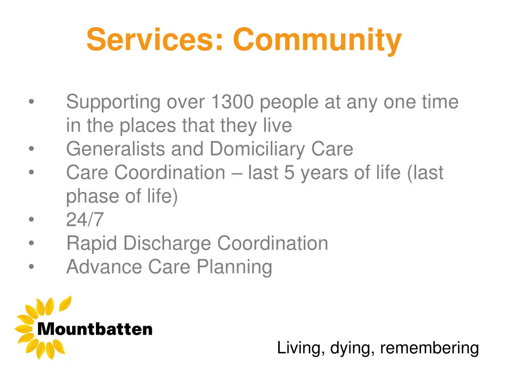 services community