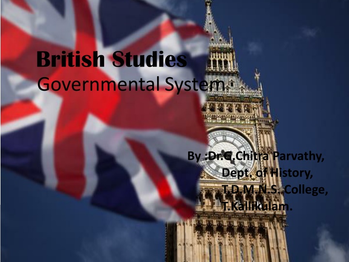 british studies governmental system