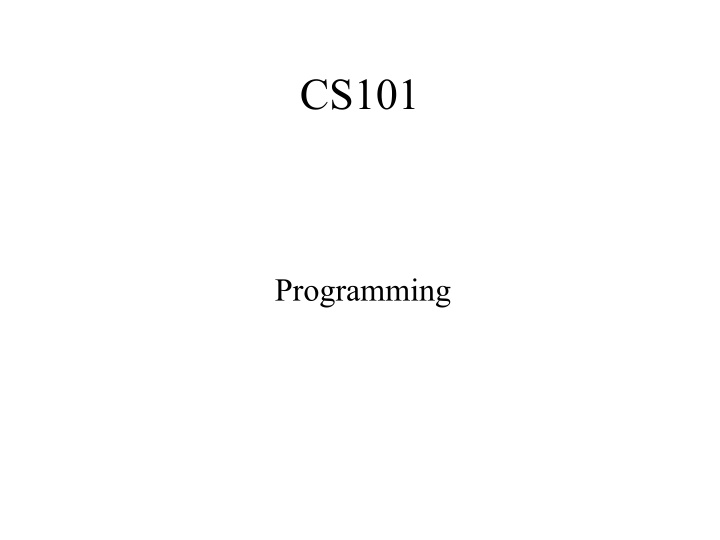 cs101