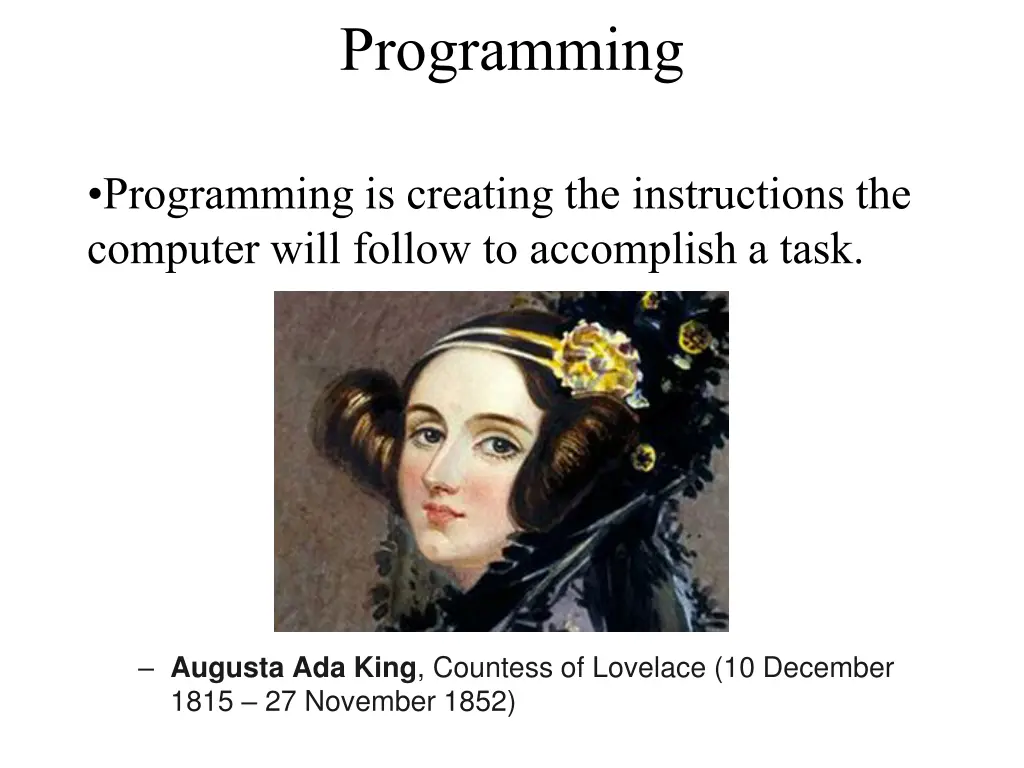 programming