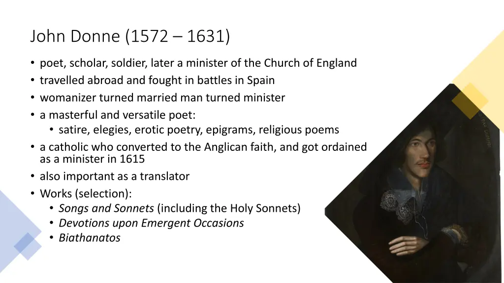 john donne 1572 1631