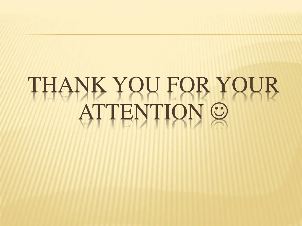 thank you for your attention