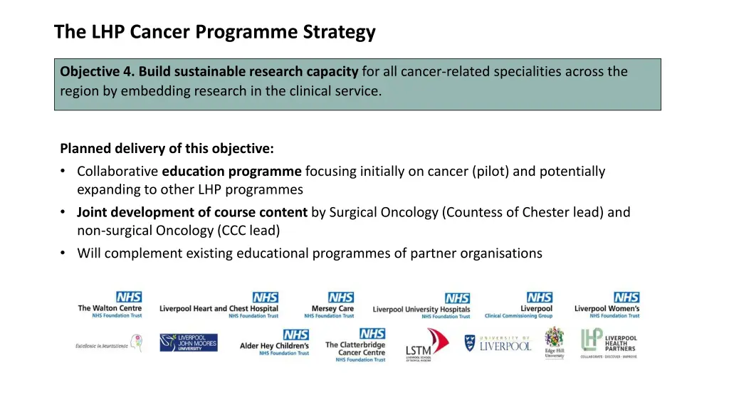 the lhp cancer programme strategy 3