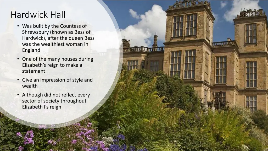 hardwick hall was built by the countess