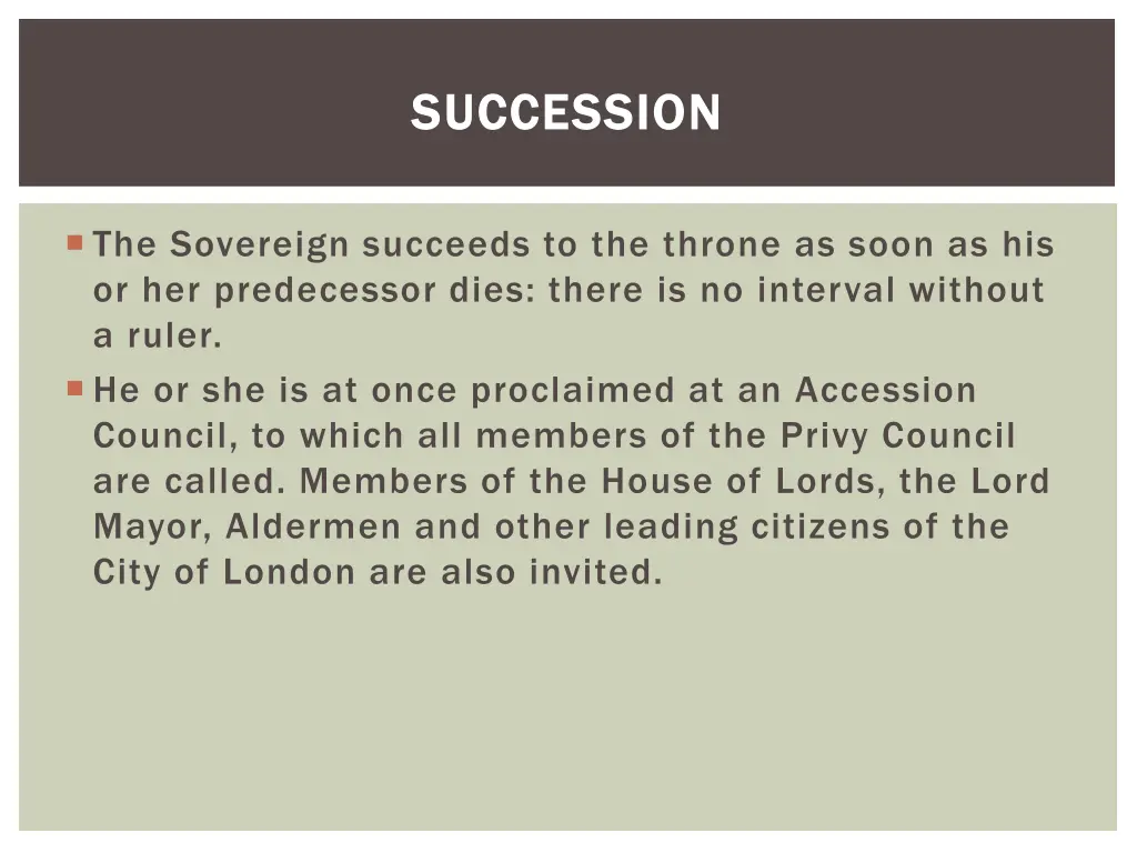 succession succession 1