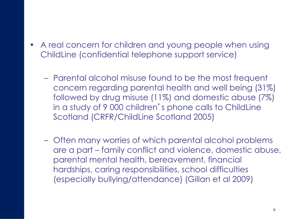 a real concern for children and young people when