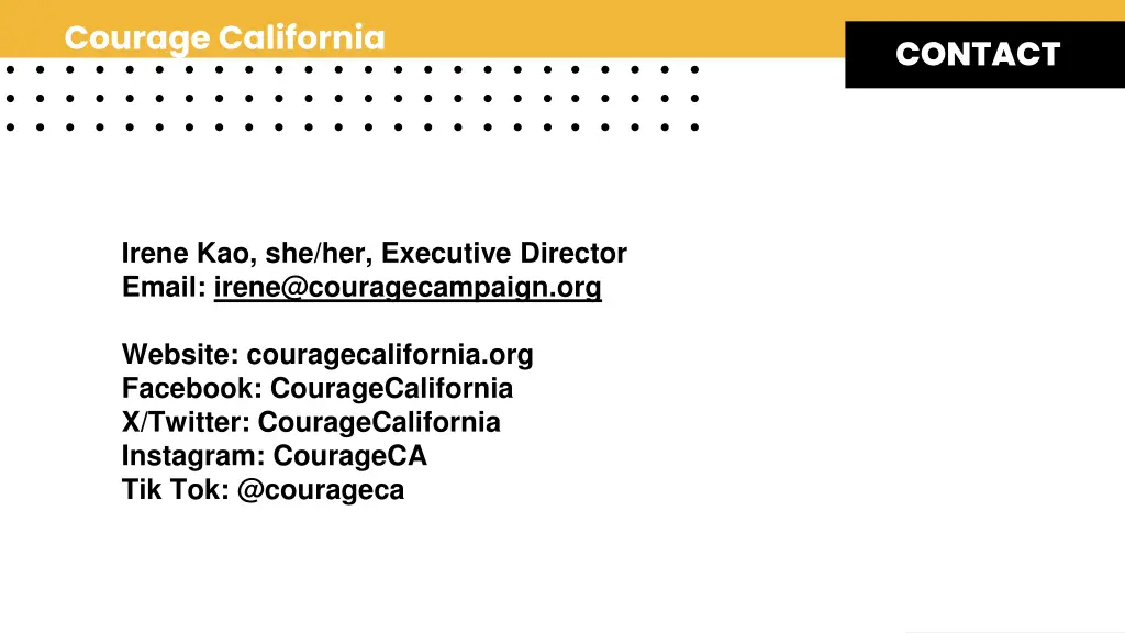 courage california 4