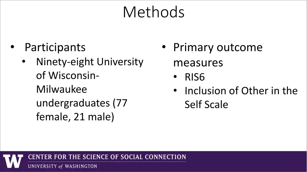 methods 5