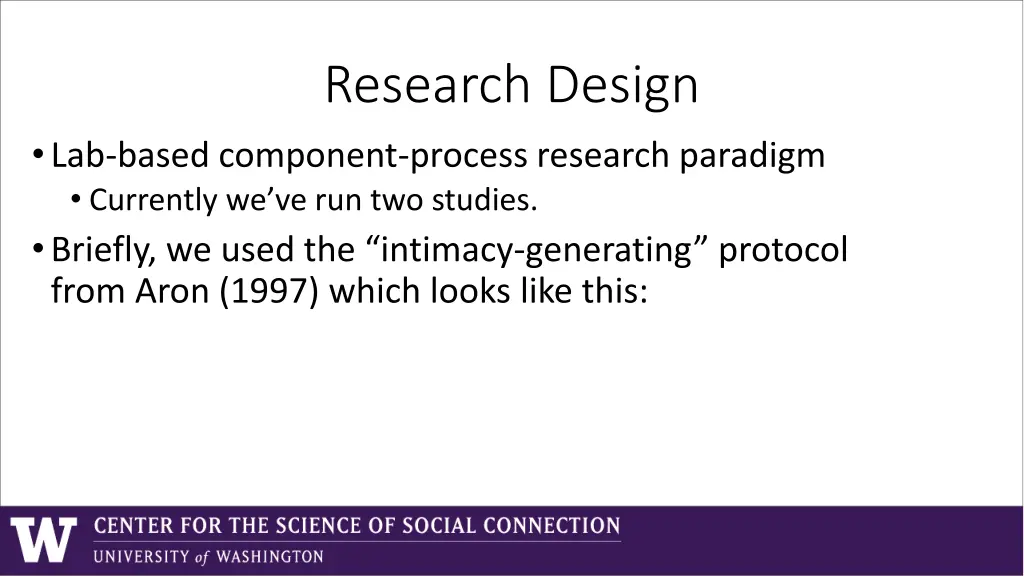 research design