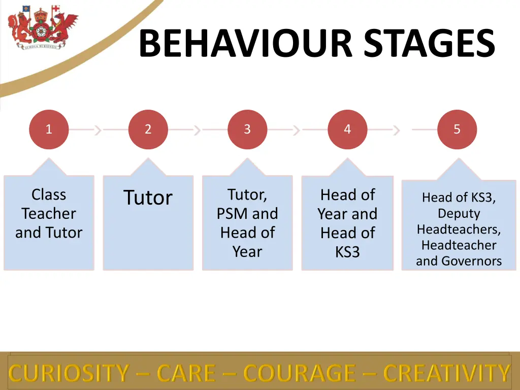 behaviour stages