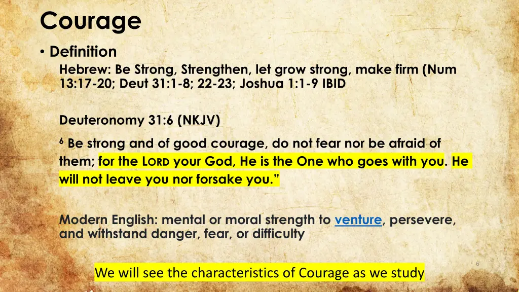 courage definition hebrew be strong strengthen