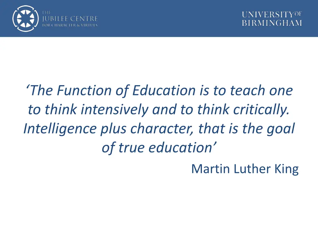 the function of education is to teach