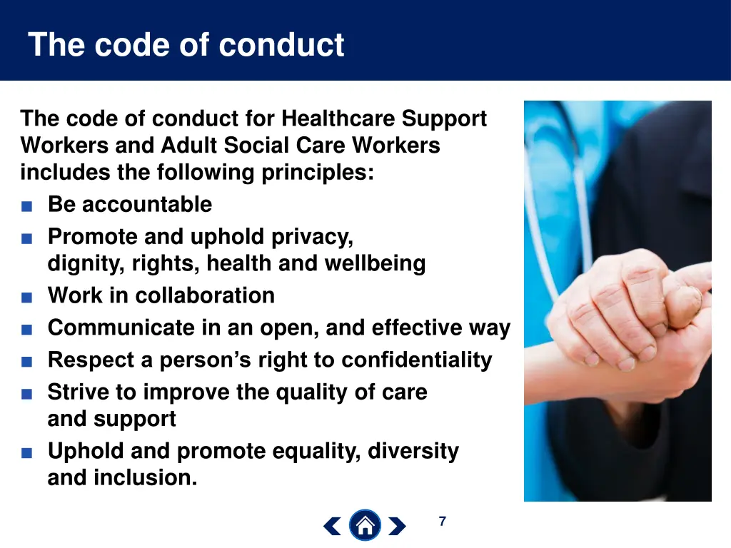 the code of conduct