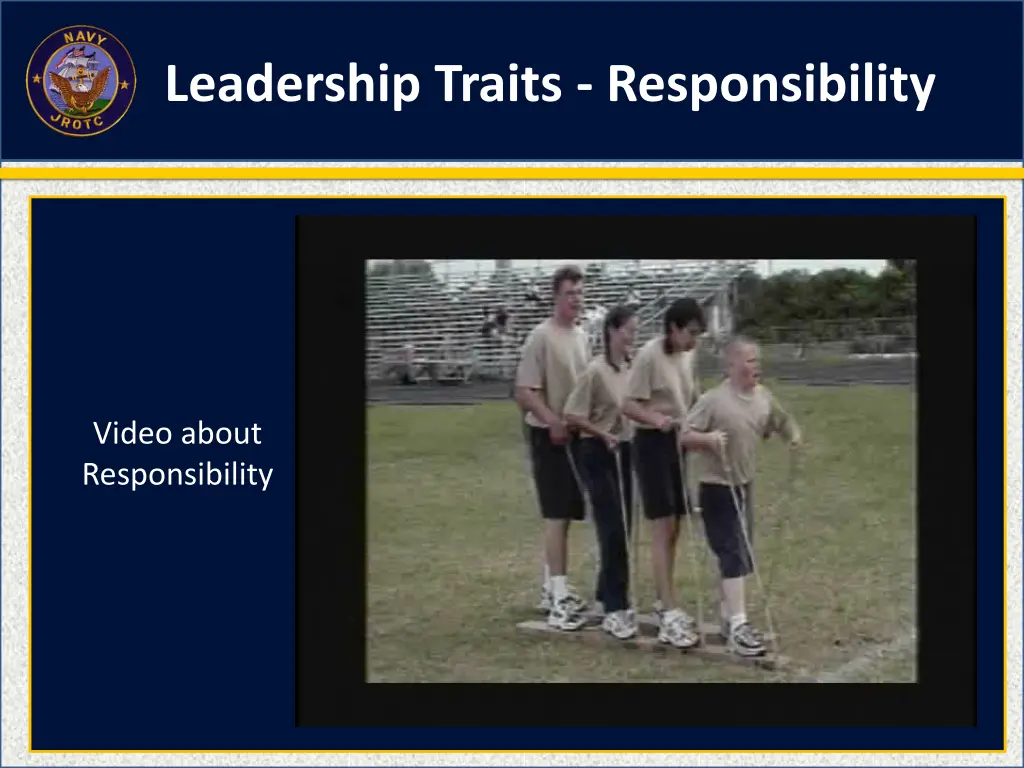 leadership traits responsibility 1