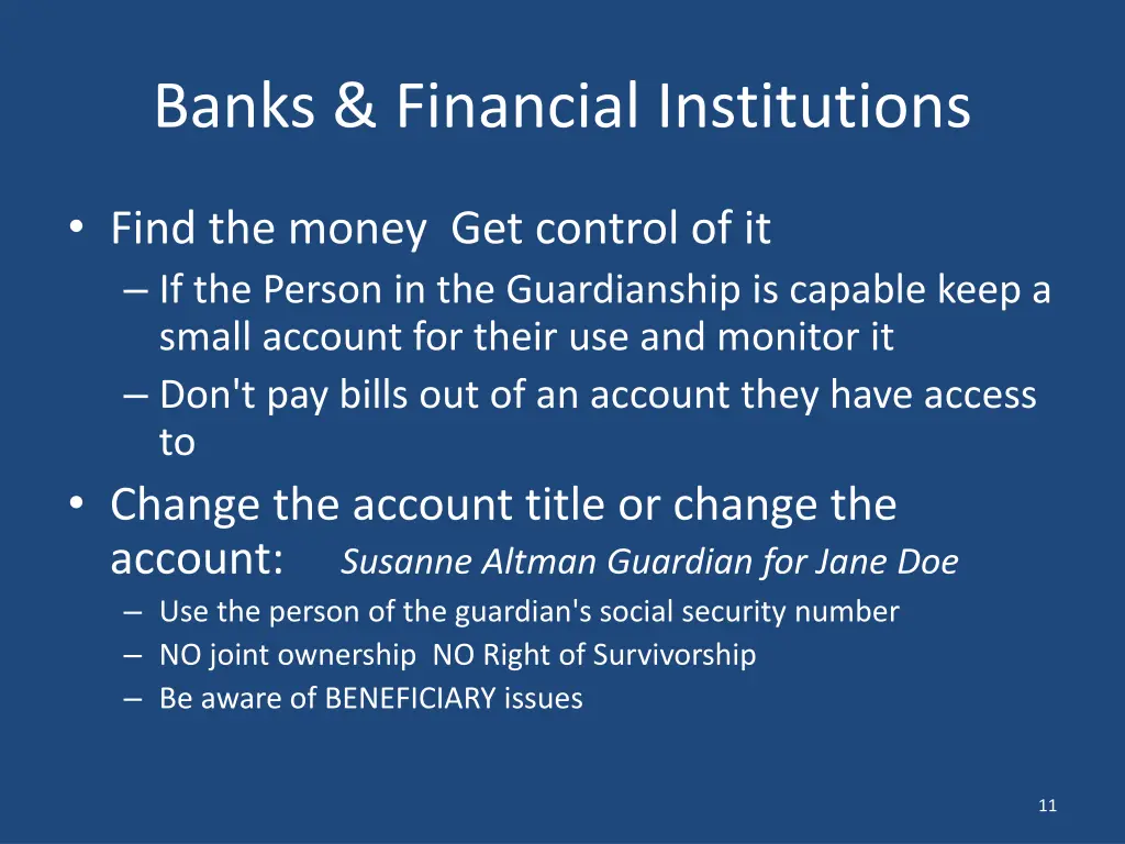 banks financial institutions