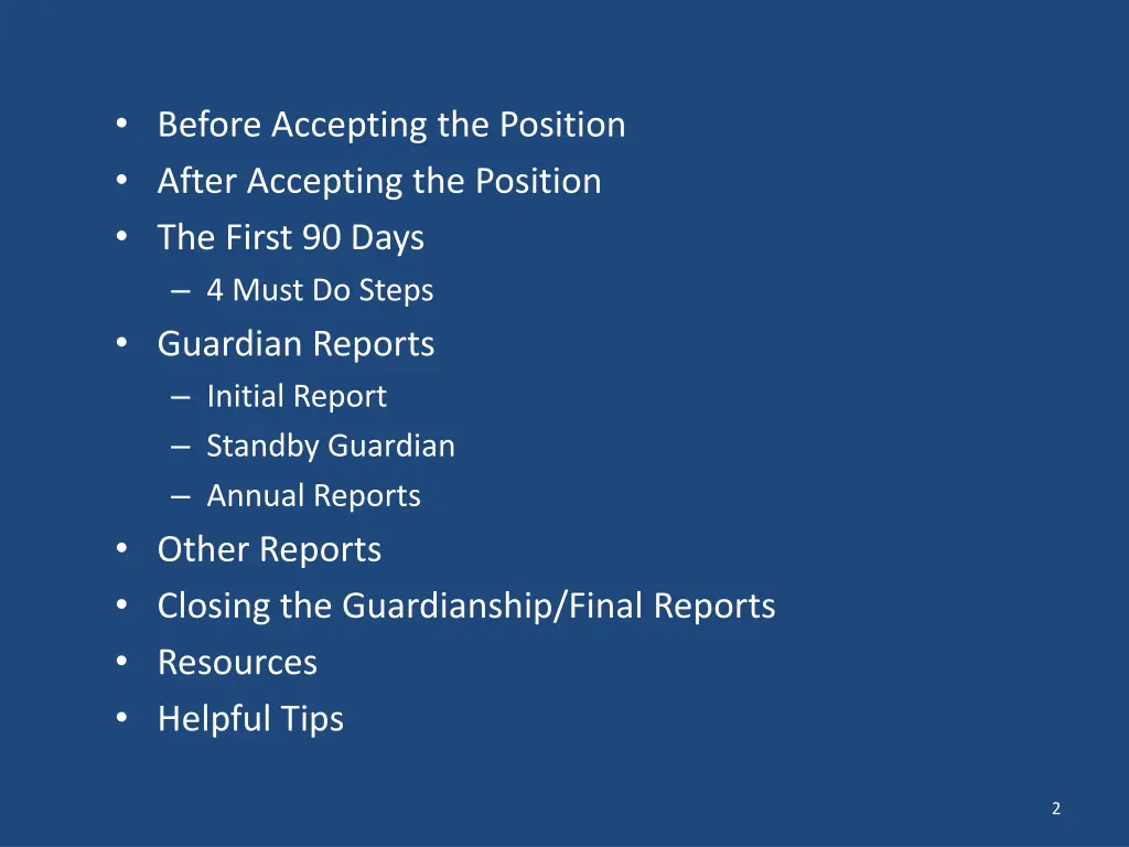 before accepting the position after accepting