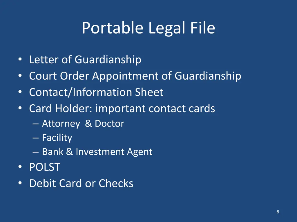 portable legal file