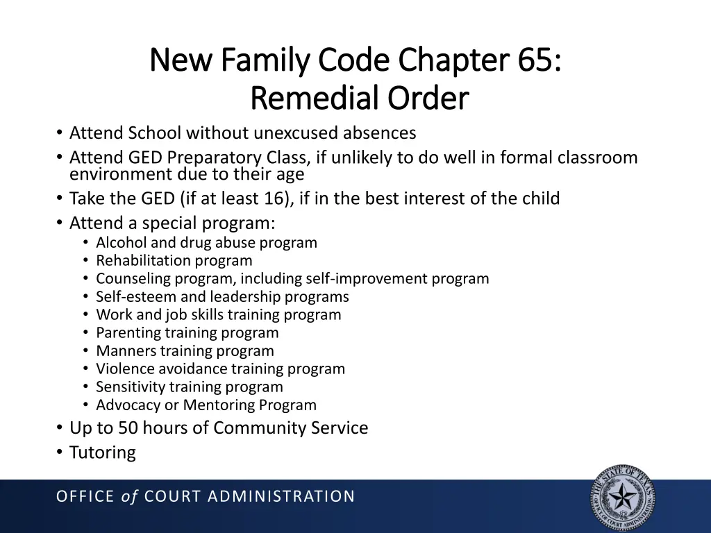 new family code chapter 65 new family code 8