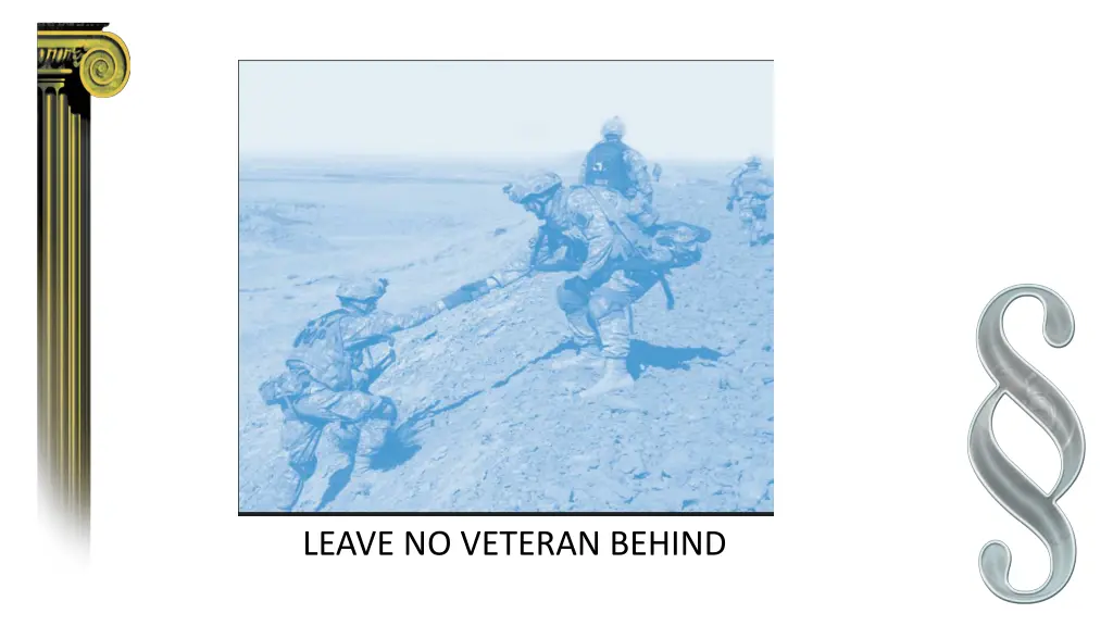 leave no veteran behind