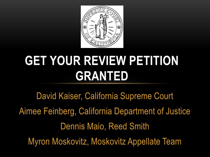 get your review petition granted