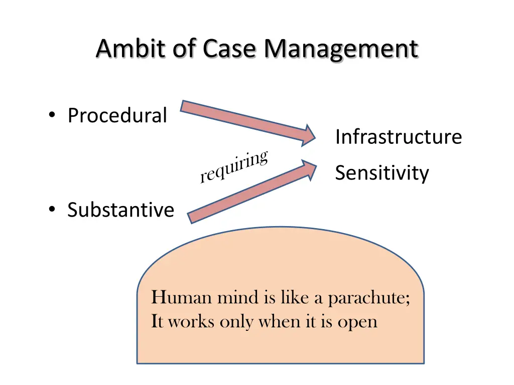 ambit of case management