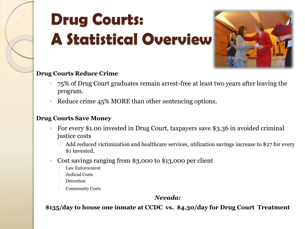 drug courts a statistical overview