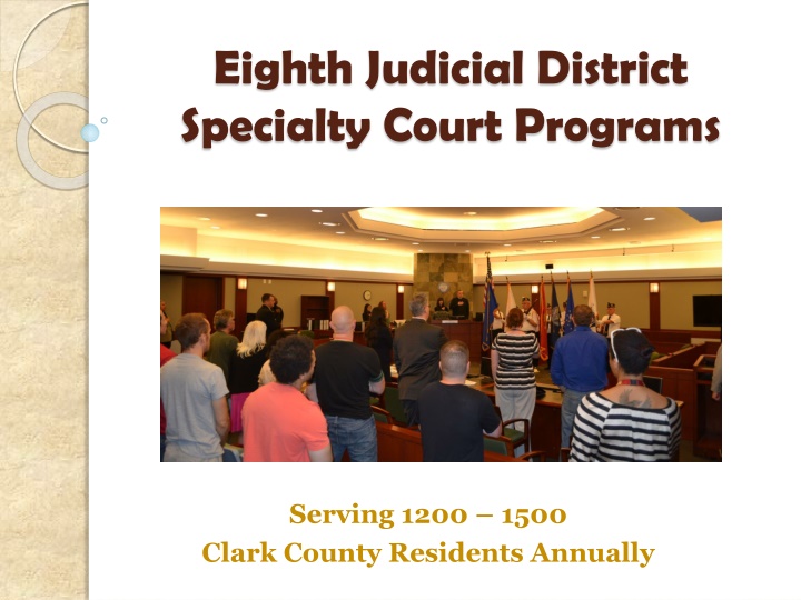 eighth judicial district specialty court programs