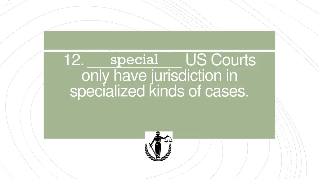 12 us courts only have jurisdiction