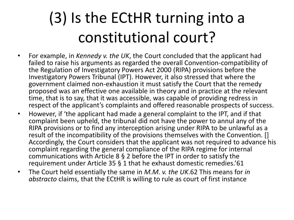 3 is the ecthr turning into a constitutional court 2