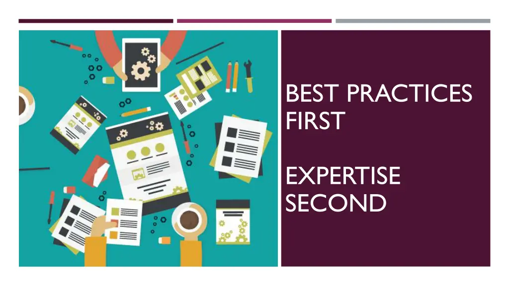 best practices first