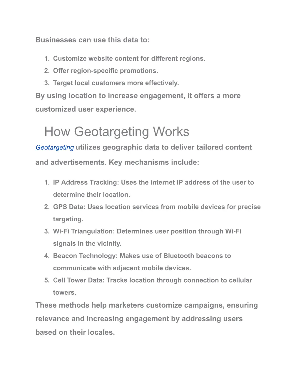 businesses can use this data to