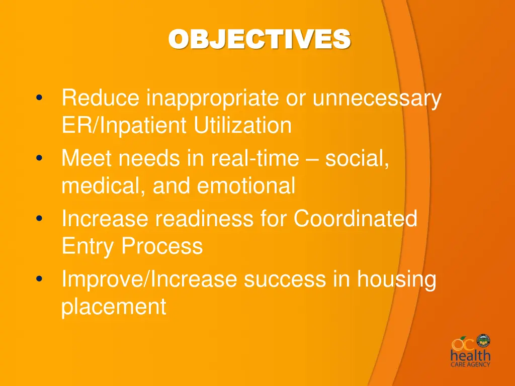 objectives objectives