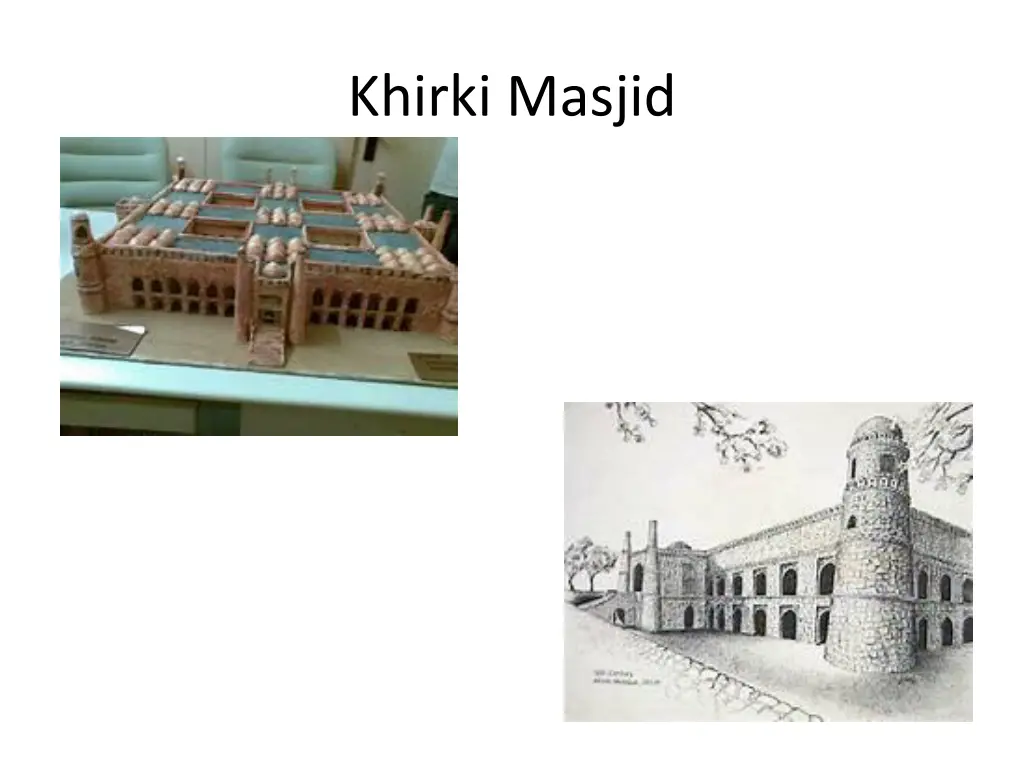 khirki masjid