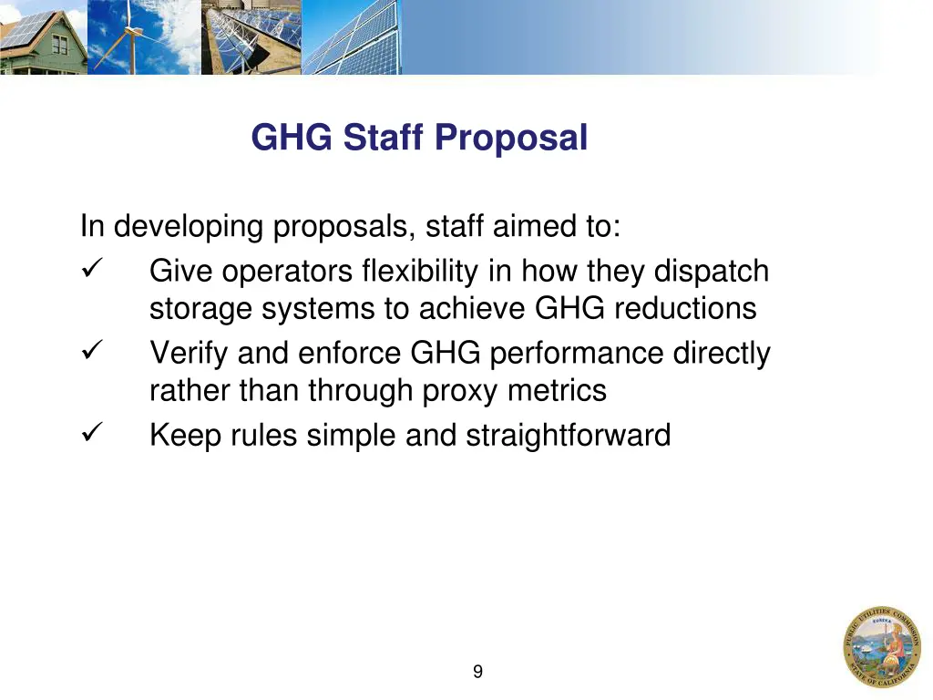 ghg staff proposal