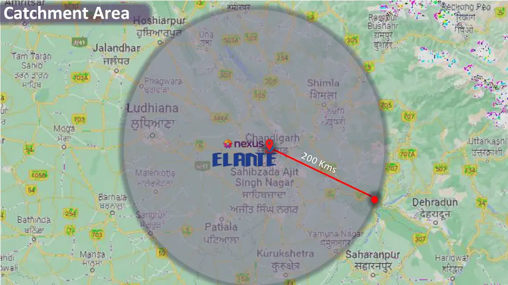 catchment area