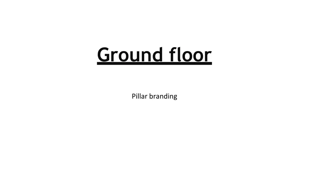 ground floor