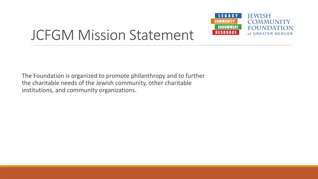 jcfgm mission statement