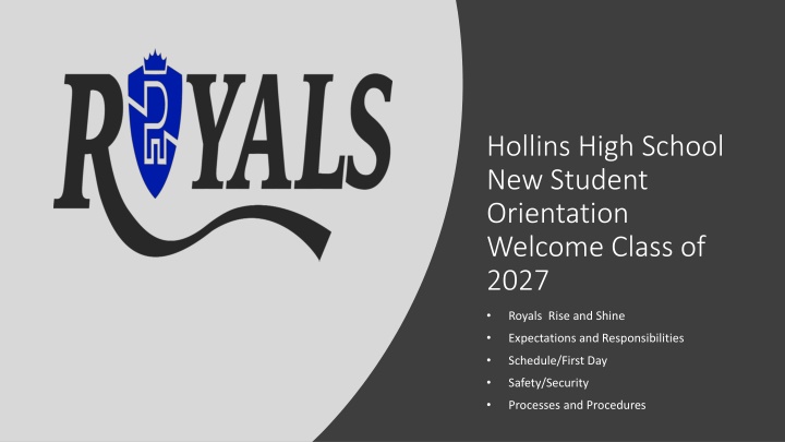 hollins high school new student orientation