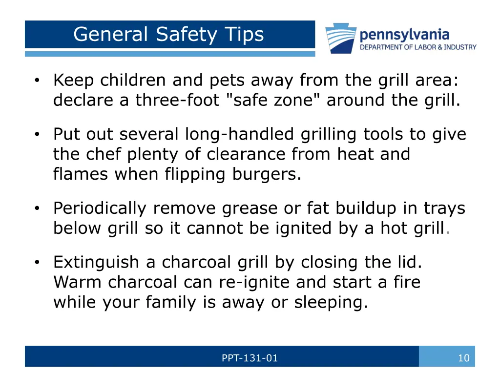 general safety tips 1