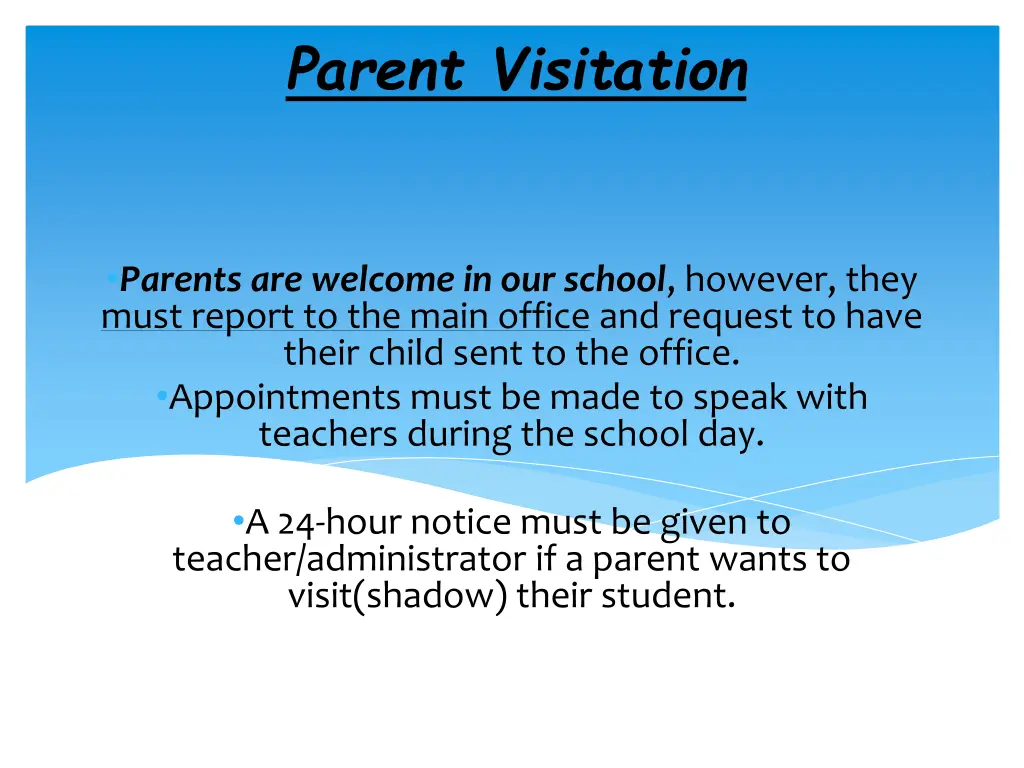 parent visitation