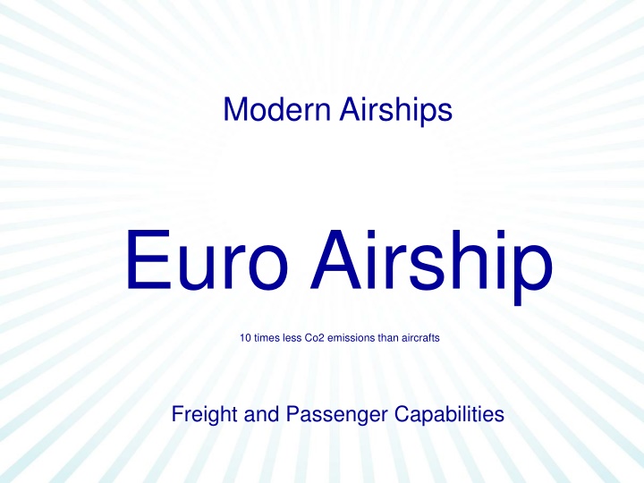 modern airships