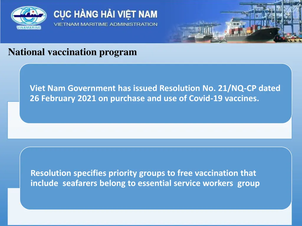 national vaccination program