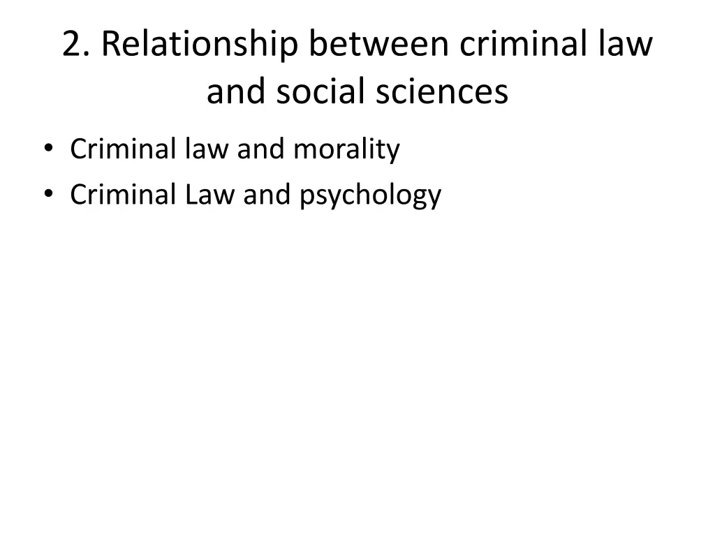 2 relationship between criminal law and social